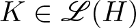 upper K element of upper L left parenthesis upper H right parenthesis