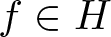 f element of upper H