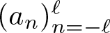 left parenthesis an right parenthesis n equals minus script l script l