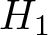 upper H 1