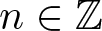 n element of upper Z