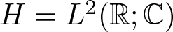 upper H equals upper L 2 left parenthesis double struck upper R semicolon double struck upper C right parenthesis