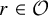r element of script upper O