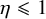 eta less than or slanted equals 1