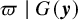 pi vertical bar upper G left parenthesis bold italic y right parenthesis