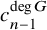 c Subscript n minus 1 Superscript degree upper G