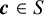 bold italic c element of upper S