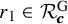 r 1 element of script upper R Subscript bold italic c Superscript upper G