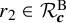 r 2 element of script upper R Subscript bold italic c Superscript upper B