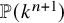 double struck upper P left parenthesis k Superscript n plus 1 Baseline right parenthesis