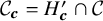 script upper C Subscript bold italic c Baseline equals upper H prime Subscript bold italic c Baseline intersection script upper C