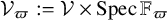 script upper V Subscript pi Baseline colon equals script upper V times upper S p e c double struck upper F Subscript pi