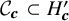 script upper C Subscript bold italic c Baseline subset of upper H prime Subscript bold italic c
