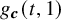 g Subscript bold italic c Baseline left parenthesis t comma 1 right parenthesis