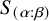 upper S Subscript left parenthesis alpha colon beta right parenthesis