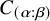 upper C Subscript left parenthesis alpha colon beta right parenthesis