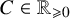 upper C element of double struck upper R Subscript greater than or slanted equals 0