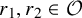 r 1 comma r 2 element of script upper O