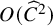 upper O left parenthesis ModifyingAbove upper C With caret squared right parenthesis
