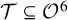 script upper T subset of or equal to script upper O Superscript 6