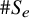 number sign upper S Subscript e Baseline