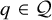 q element of script upper Q