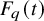 upper F Subscript q Baseline left parenthesis t right parenthesis