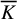 upper K overbar