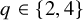 q element of StartSet 2 comma 4 EndSet