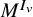 upper M Superscript upper I Super Subscript v