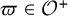 pi element of script upper O Superscript plus