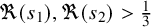 normal fraktur upper R left parenthesis s 1 right parenthesis comma normal fraktur upper R left parenthesis s 2 right parenthesis greater than one third