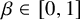 beta element of left bracket 0 comma 1 right bracket