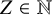 upper Z element of double struck upper N