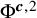 normal upper Phi Superscript bold italic c comma 2