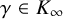 gamma element of upper K Subscript infinity