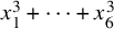 x 1 cubed plus midline horizontal ellipsis plus x 6 cubed