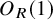 upper O Subscript upper R Baseline left parenthesis 1 right parenthesis