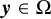 bold italic y element of normal upper Omega