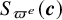 upper S Subscript pi Sub Superscript e Baseline left parenthesis bold italic c right parenthesis