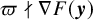 pi does not divide nabla upper F left parenthesis bold italic y right parenthesis