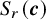 upper S Subscript r Baseline left parenthesis bold italic c right parenthesis