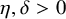 eta comma delta greater than 0