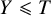 upper Y less than or slanted equals upper T