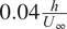 0.04 hU infinity