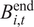 Bi comma tend