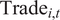 Tradei comma t
