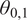 theta 0 comma 1
