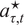 a tau comma t star
