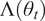 upper Lamda theta t